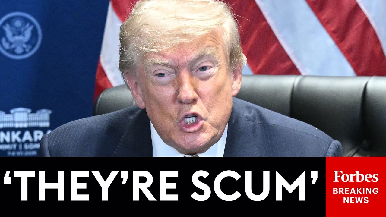 BREAKING NEWS: Trump Says Iran Ceasefire Is 'Over' & Calls Iranian Leaders 'Scum' At NATO Summit