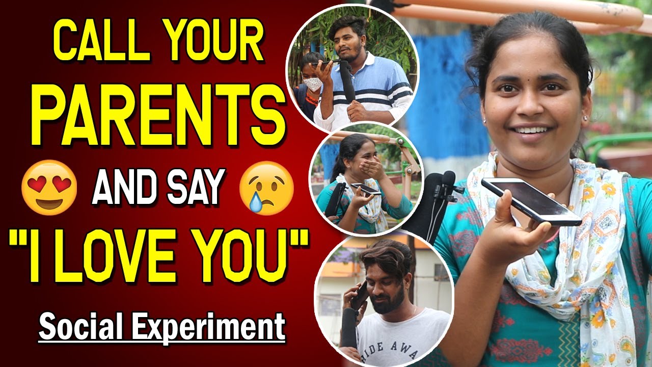 I LOVE YOU Prank on Parents | Social Experiment | Warangal Chowrasta
