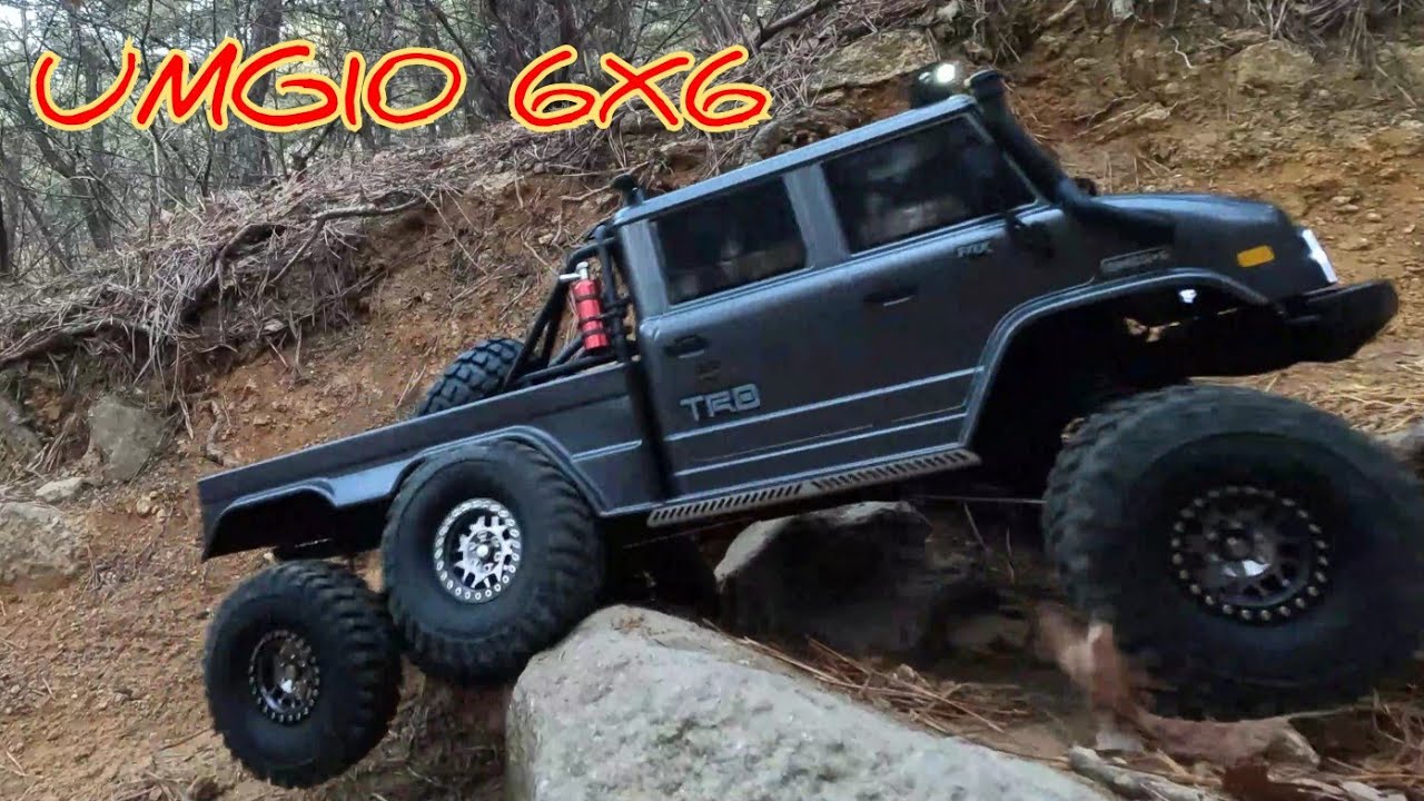 UMG10 UNIMOG 6x6 1/10 RC Rock Crawling