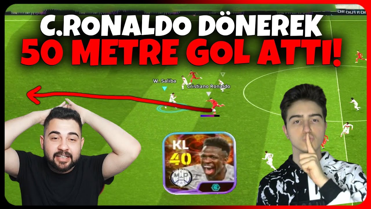 C.RONALDO DÖNEREK 50 METRE GOL ATTI!🔥TOLGA İLE UZUN ZAMAN SONRA CEZA SAHASI CHALLENGE!