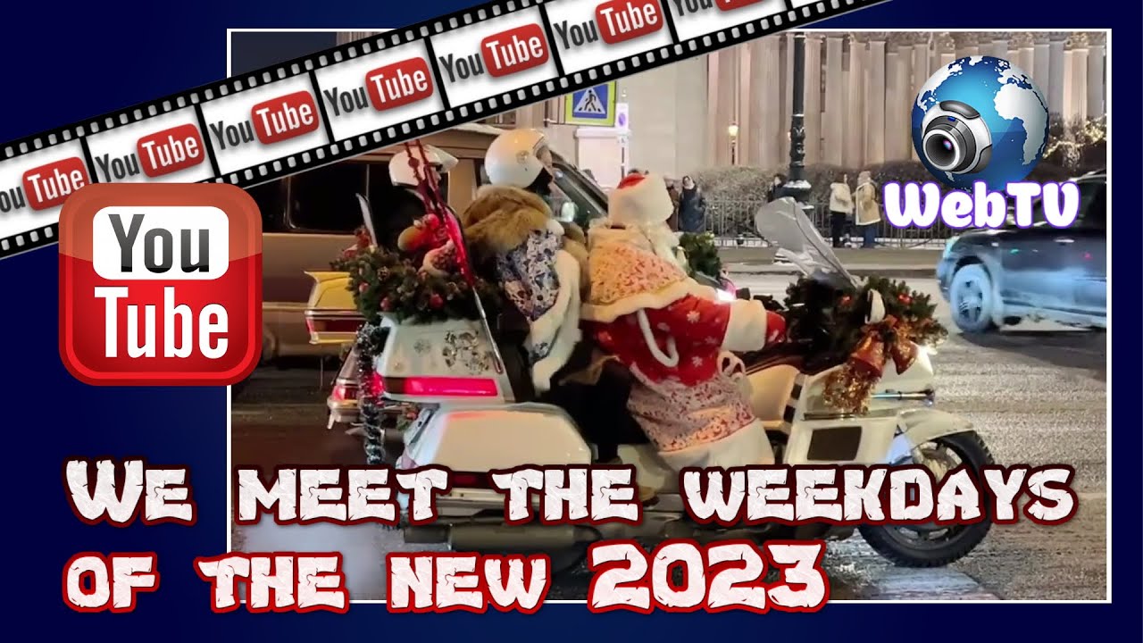 We meet the weekdays of the new 2023 #webtv