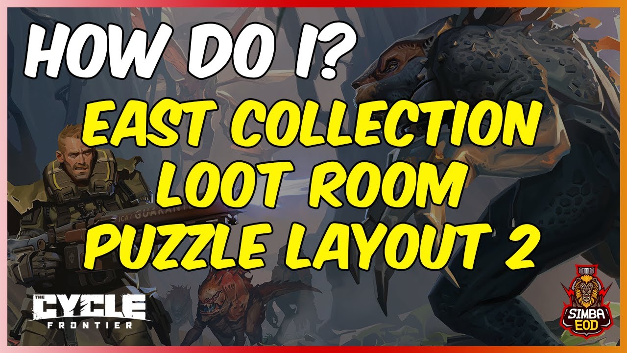 Cycle Frontier QUICK GUIDE! How to do the East Collection Loot Room Puzzle Second Configuration!
