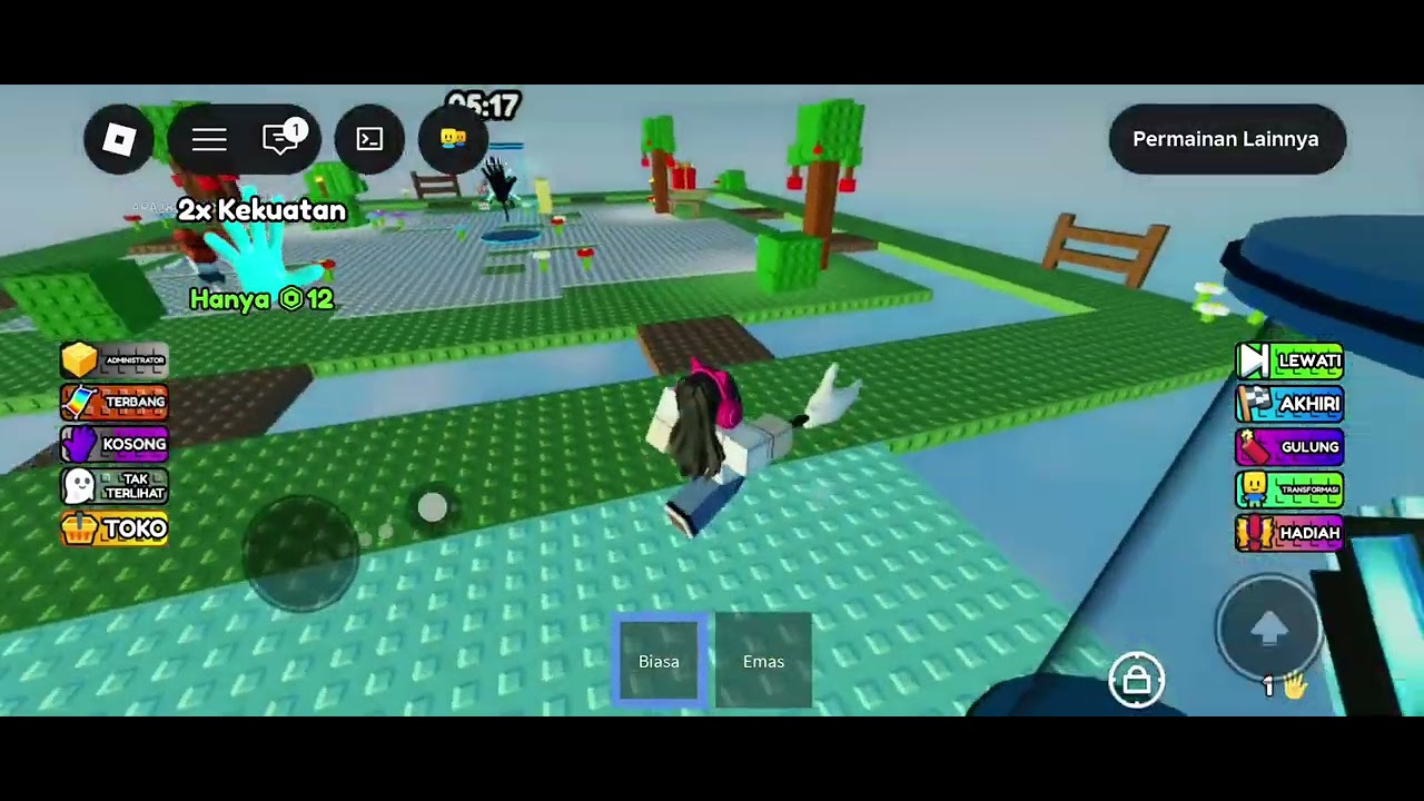 Pertama kali ngonten roblox