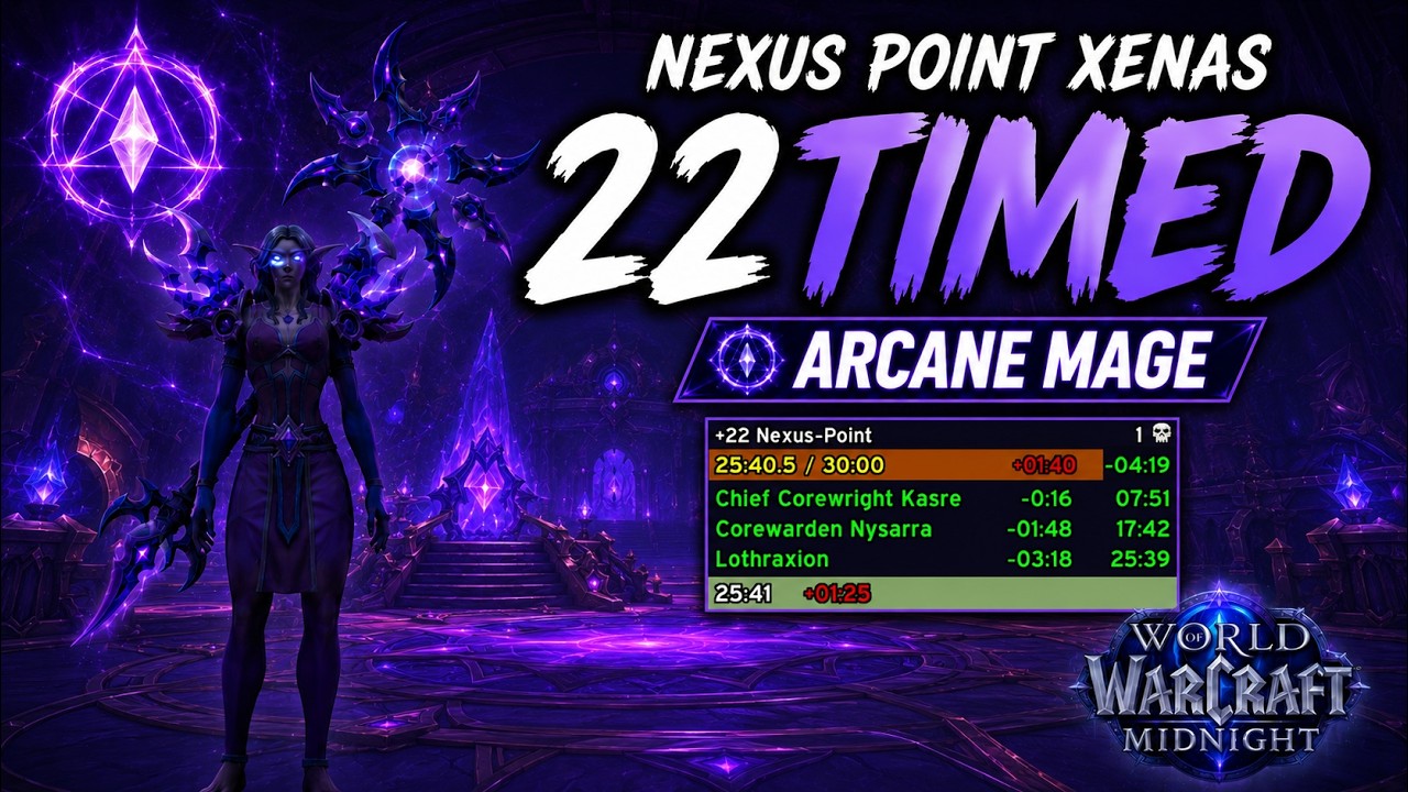 +22 Nexus Point Xenas with 4:30 Left&hellip; Arcane Mage Is Broken? 💀