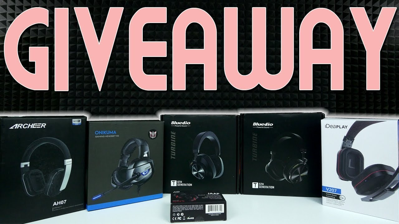 Giving Away 6 Headphones - 12 Days of Giveaways (FINALE)