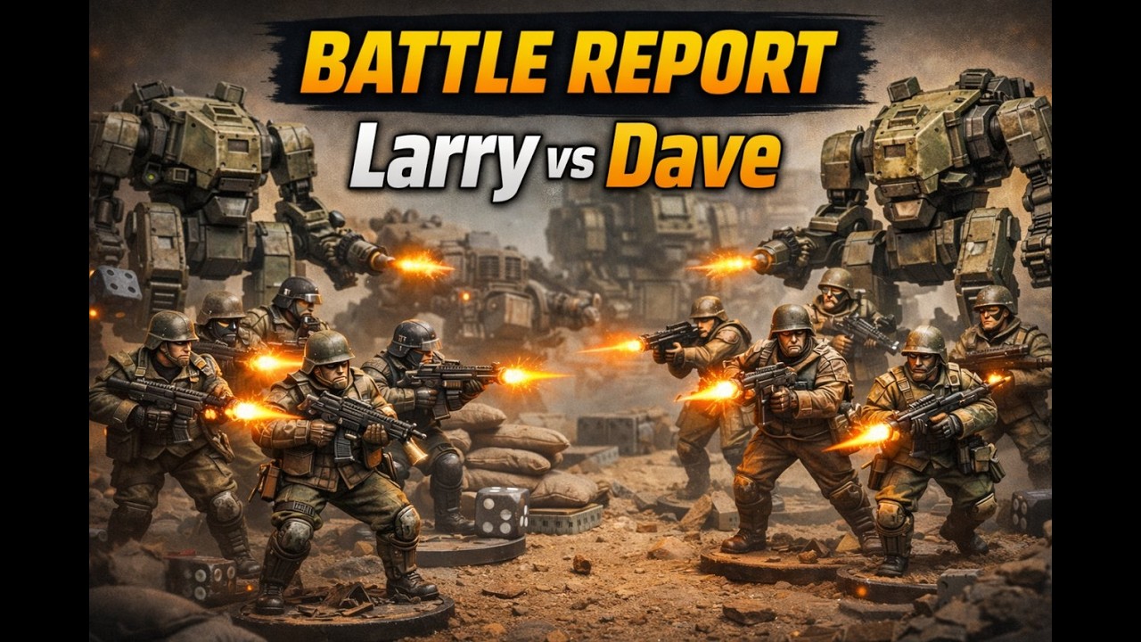 Konflikt 47 Battle Report Larry vs. Dave
