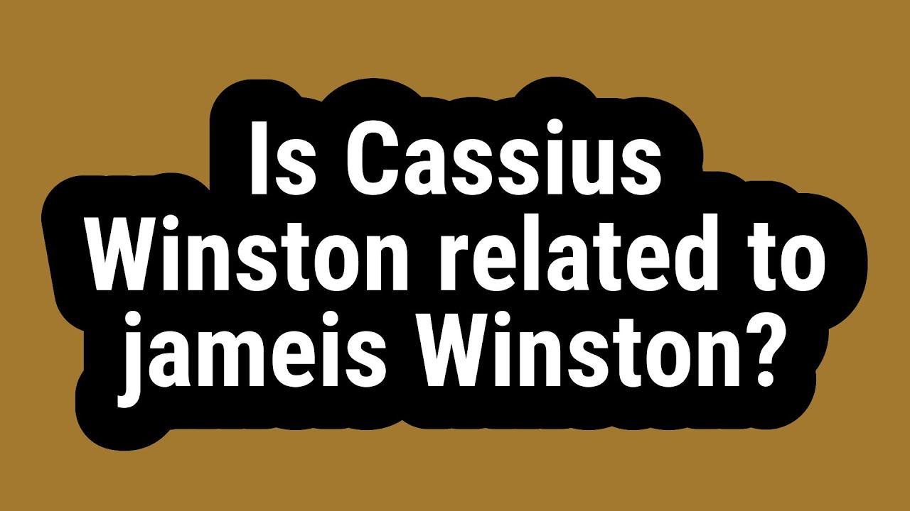 Is Cassius Winston related to jameis Winston?