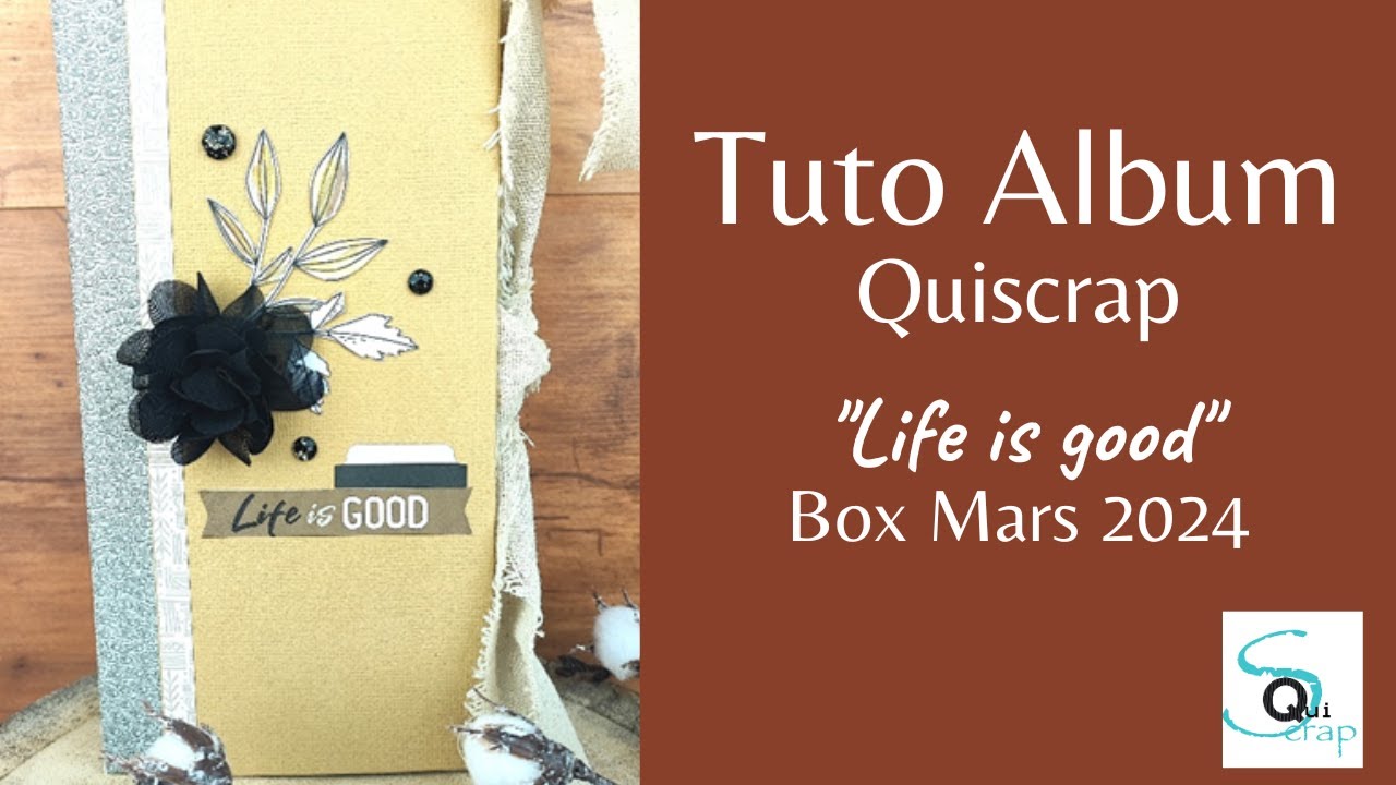 Box de Mars 2024 - Tuto Mini Album 