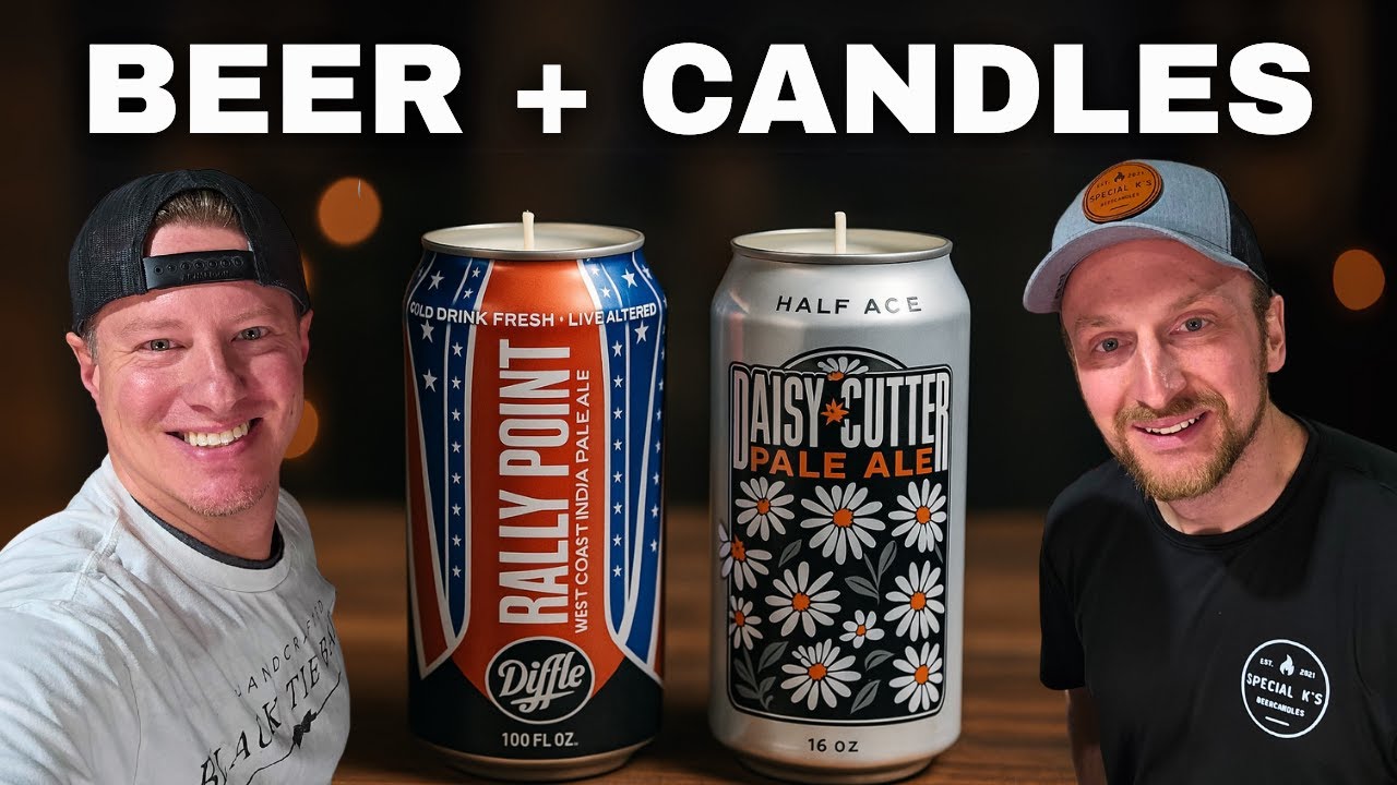 How This BEER CANDLE Business is Brewing Success!