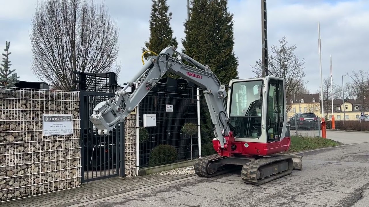 Minibagger Takeuchi TB235 MS03 hydr. Powertilt NEUE Bolzen und Buchsen