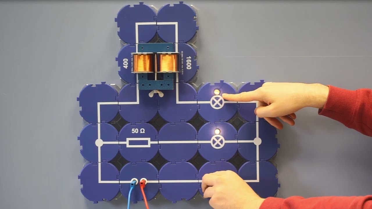 Physik LF / Video Ind25: Selbstinduktion (1) - Einschaltvorgang beim LR-Kreis