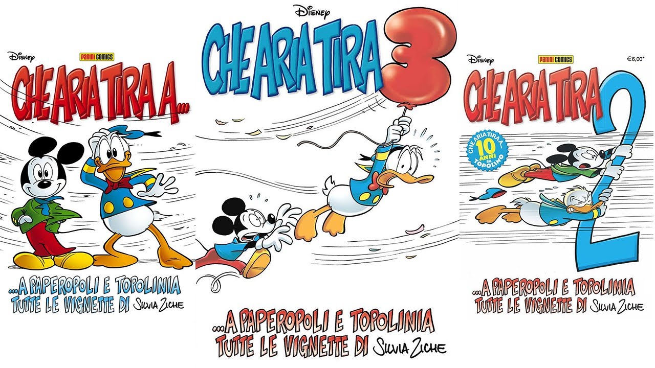 Che aria tira a Paperopoli/Topolinia 3! Le vignette di Silvia Ziche dal 2017 al 2021