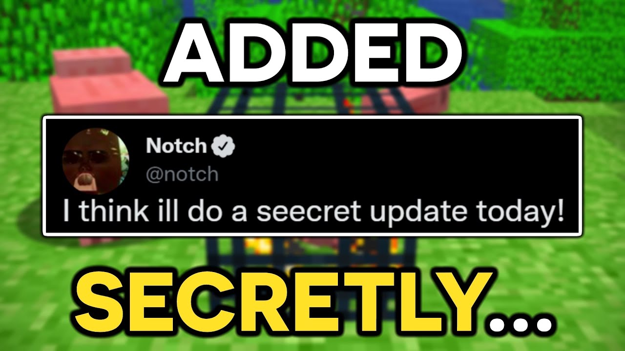 What Were Minecraft's 10 SECRET Friday Updates?