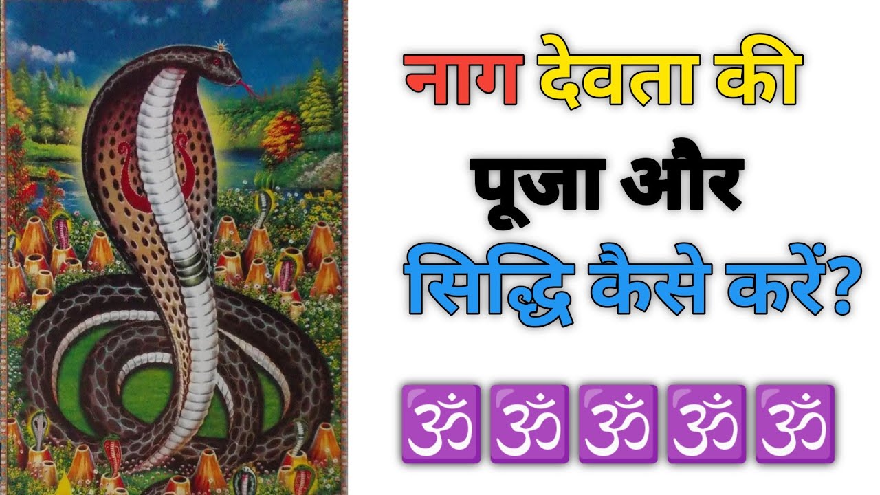 नाग देवता की पूजा और सिद्धि कैसे करें || नाग मंत्र||