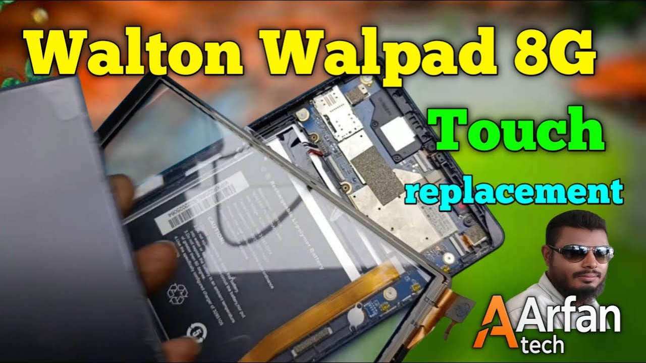 Walton Walpad 8g Touch Not Working Replacement touch #arfantech