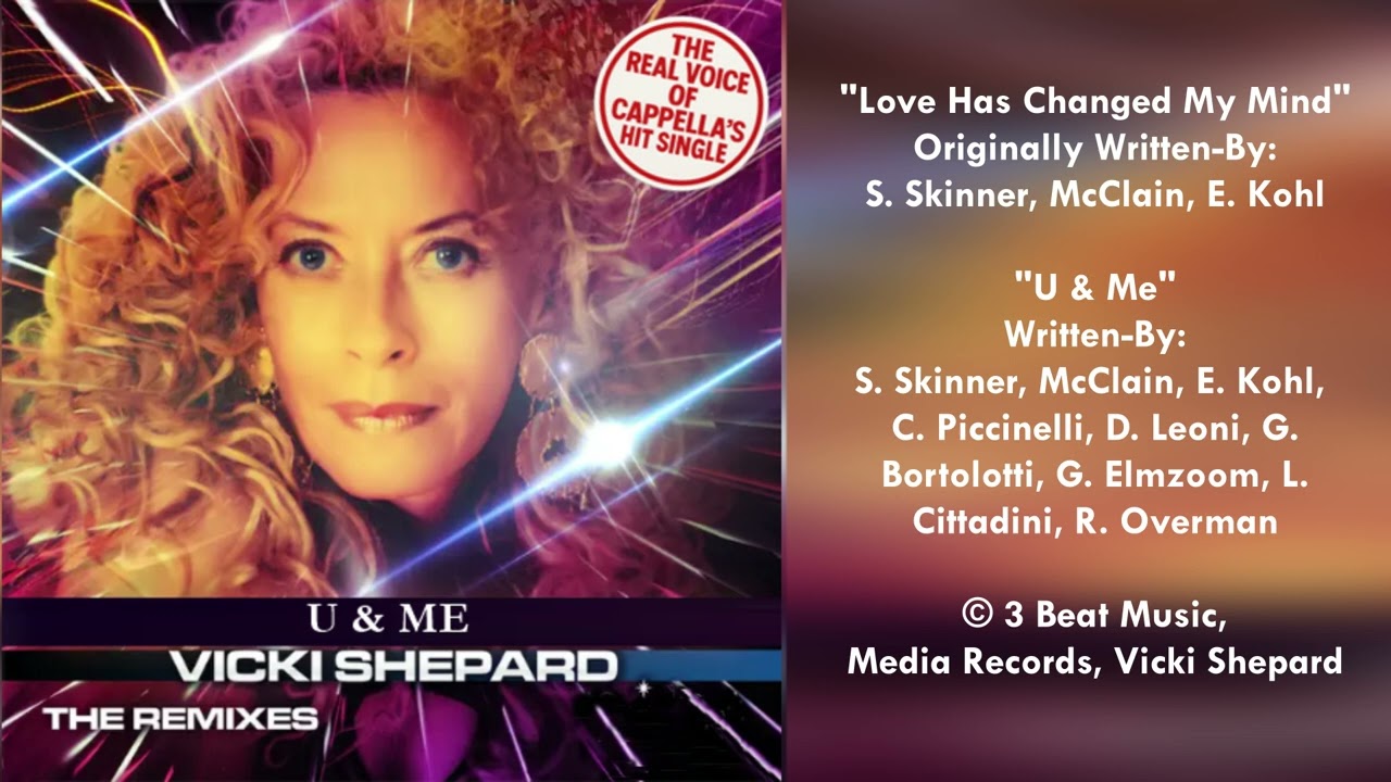 Vicki Shepard - U & Me [The Real Voice Of Cappella's Hit Single — The Remixes]