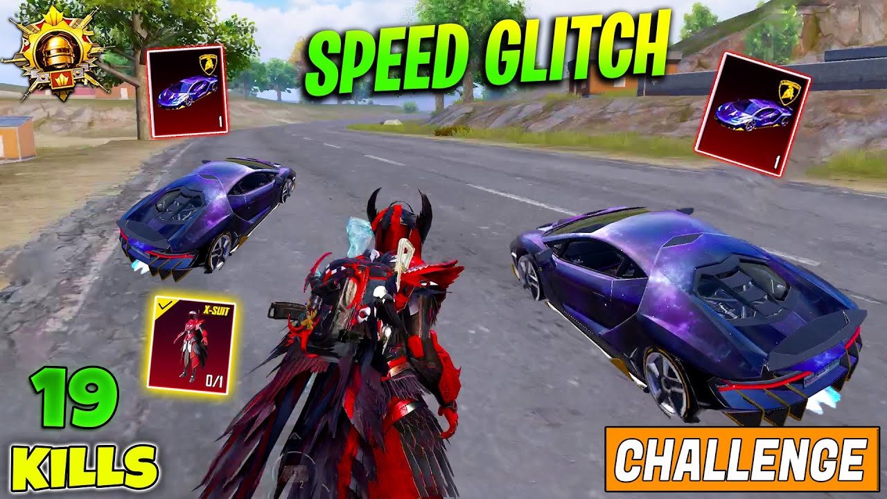 😱 OMG !! I GOT GOD LIKE SPEED BY THIS SECRET, BLOODRAVEN X-SUIT VS NEW LAMBORGHINI IN BGMI