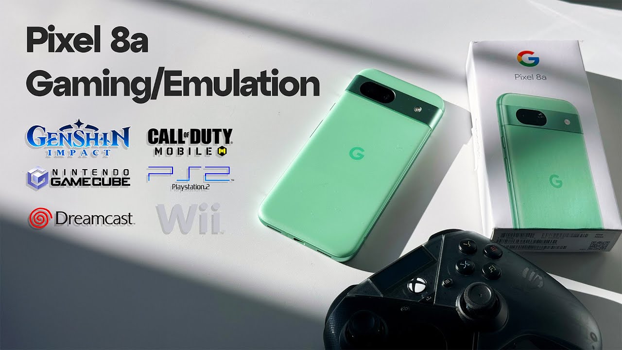 Can You GAME on the New Pixel 8a? Gaming & Emulation Hands on Testing