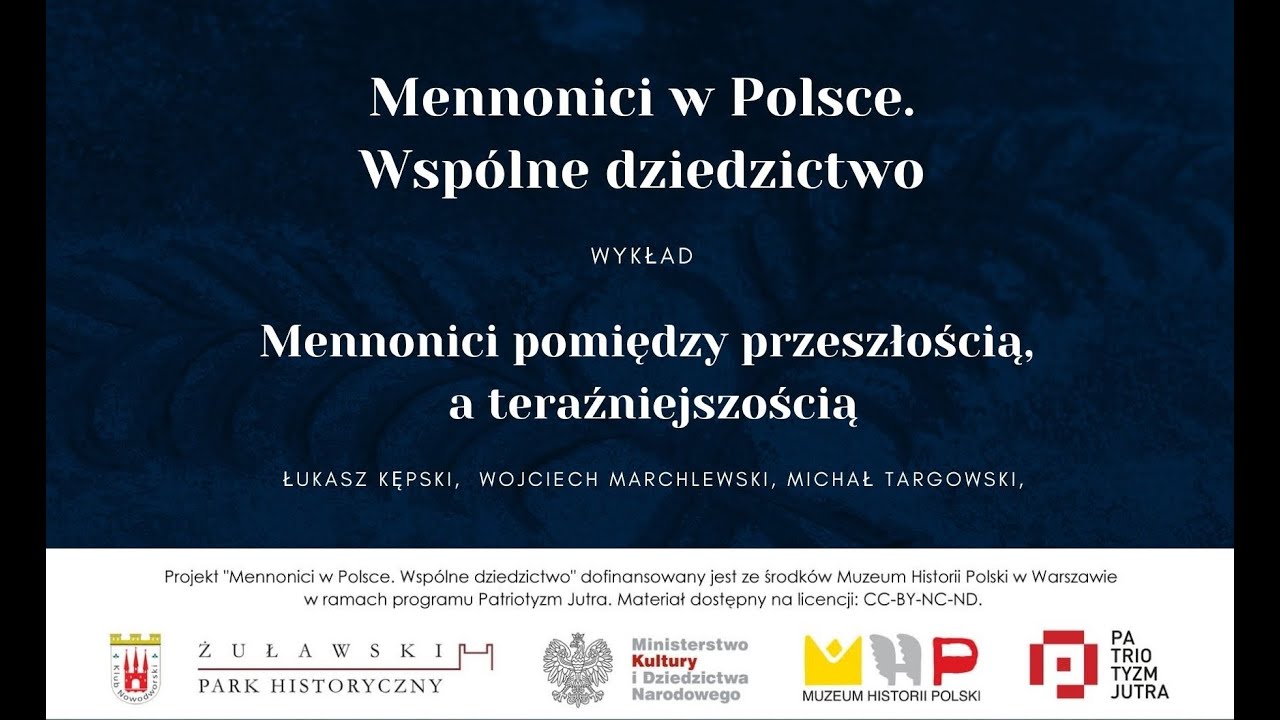 Mennonici pomiędzy przeszłością a teraźniejszością
