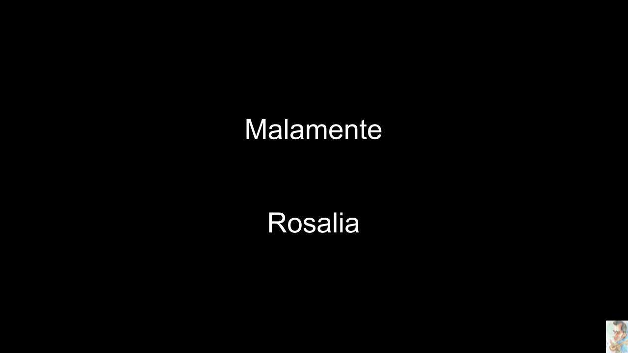 Malamente (Rosalia) BT