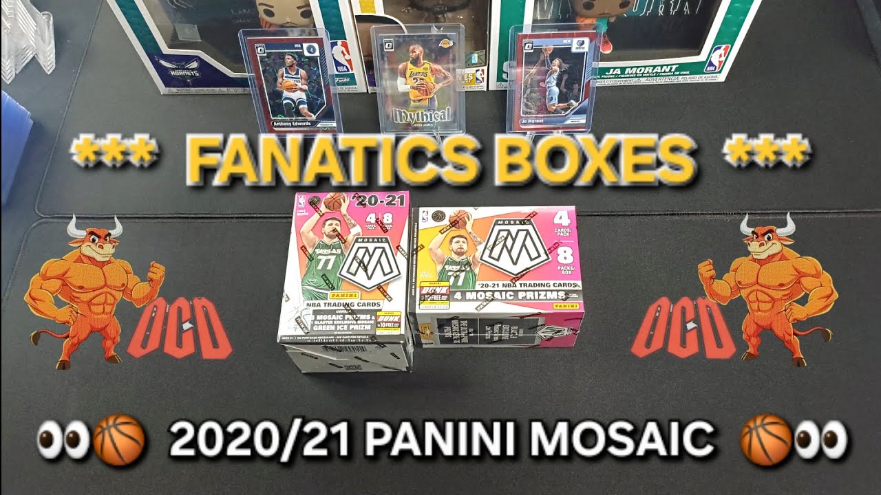 👀🏀 2020-21 PANINI MOSAIC 