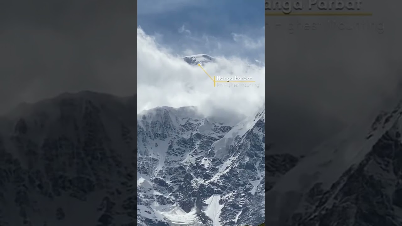 Nanga Parbat View | Rama Lake #shorts #viral