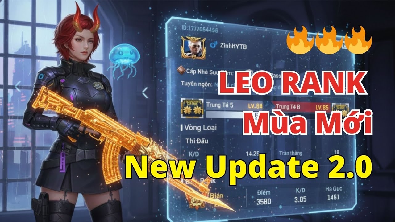CFL Leo Rank Mùa Mới #cfl #crossfirelegends