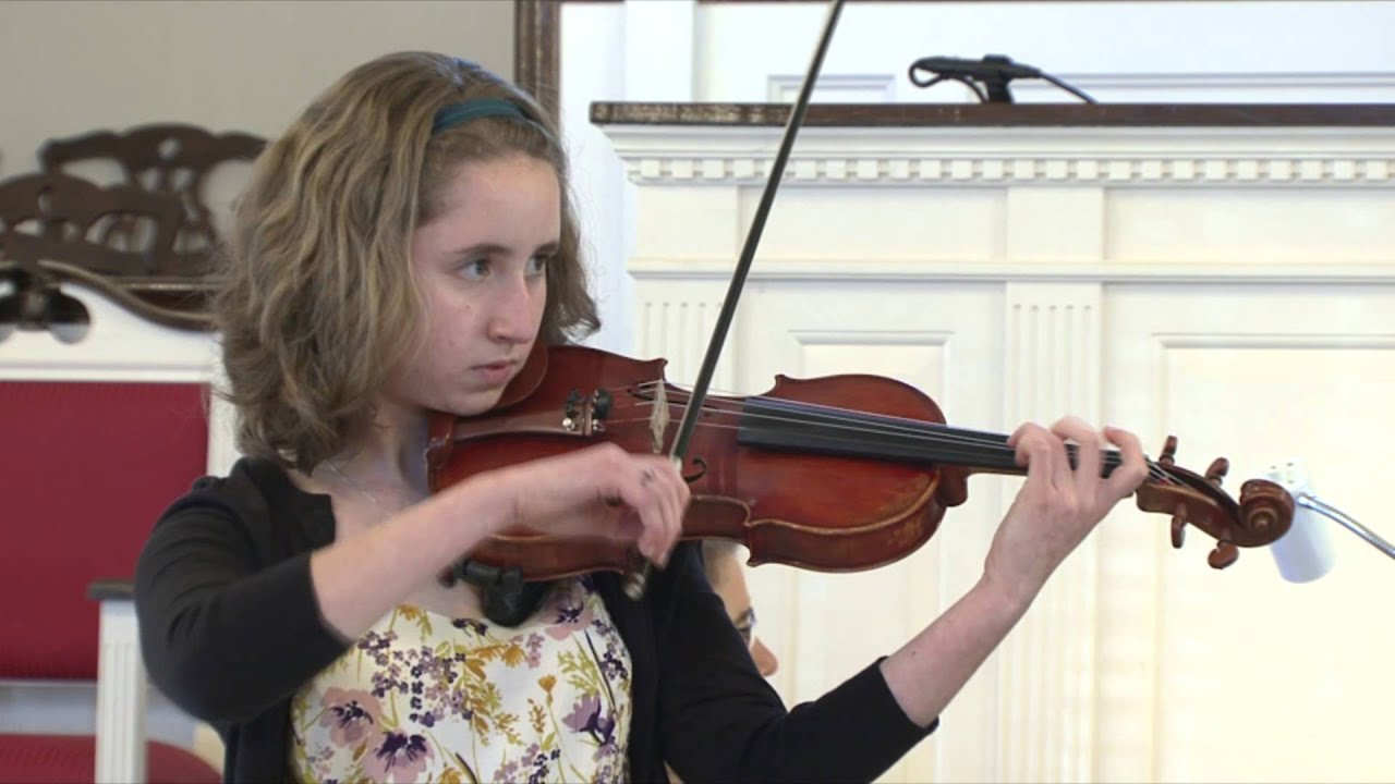 Sophia Foppa performs Concertino in D Major, Op. 5 by Oskar Rieding