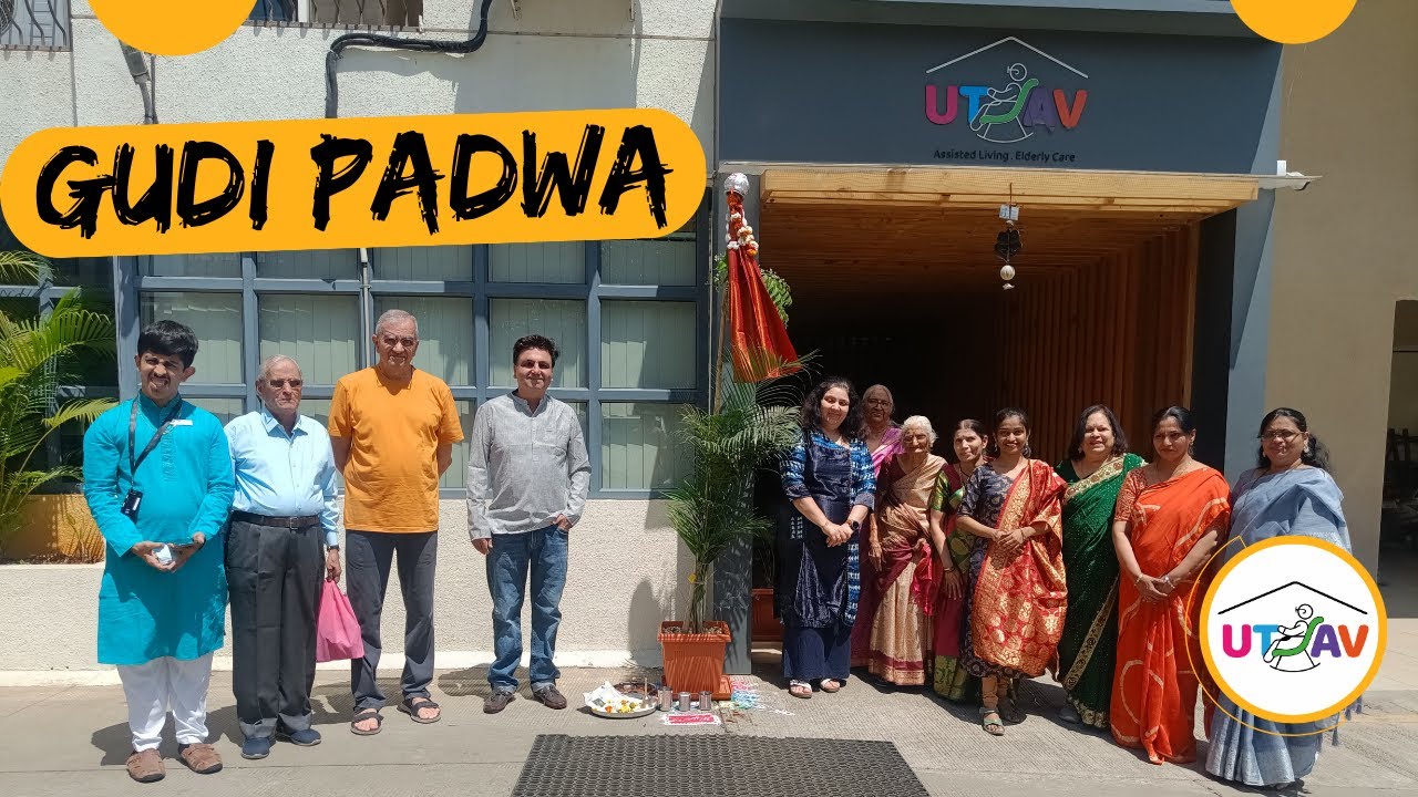 Gudi Padwa Celebration at Utsav | Senior Citizen Luxurious Retirement Home in Pune India
