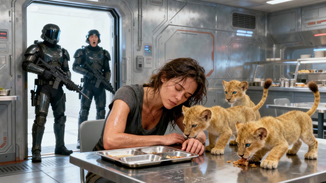 Elite Guard Asked Why She Fed Predator Cubs First — Until She Collapsed and They Found Her Starving