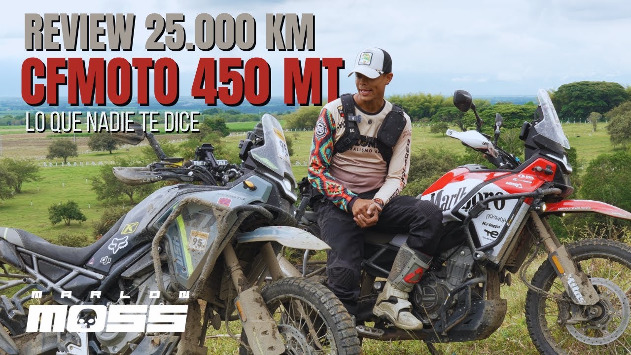 LA 450 MT con más kilómetros de COLOMBIA!! 25 mil kms, que se le ha Dañado? 