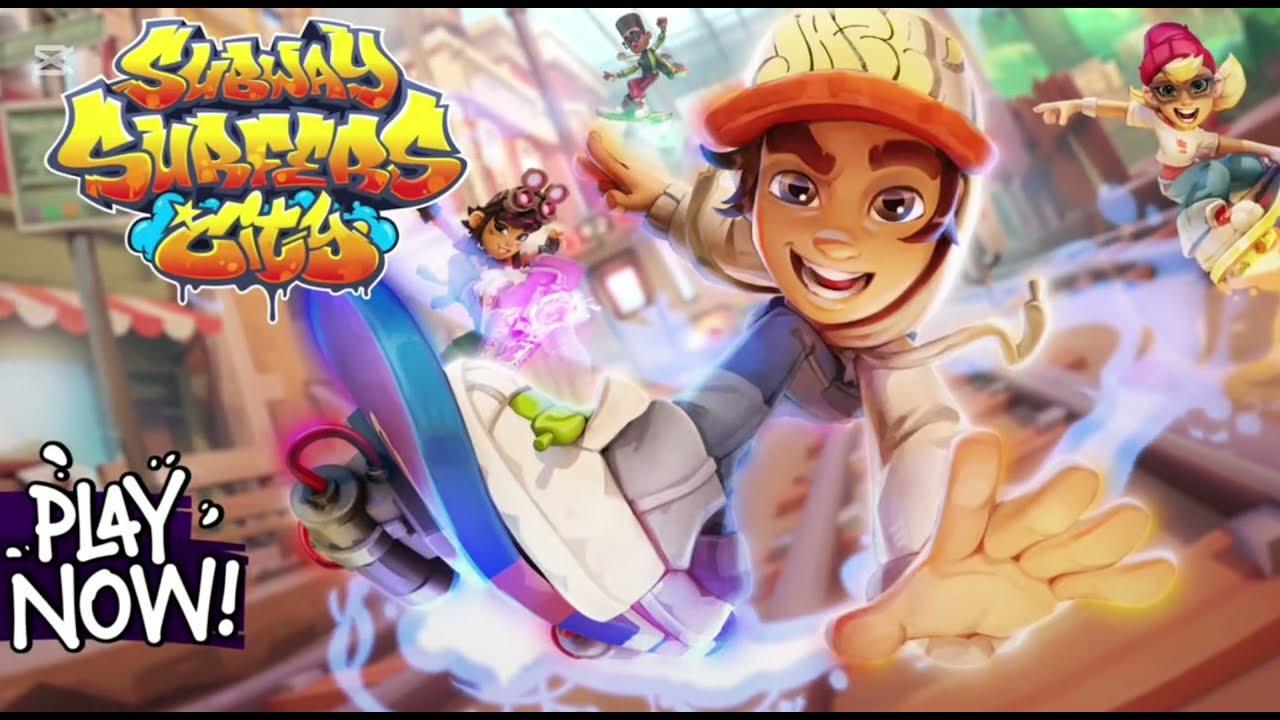 1, 2, 3, SUBWAY... SURFERS... CITYYYYYYY!!!!!!!!