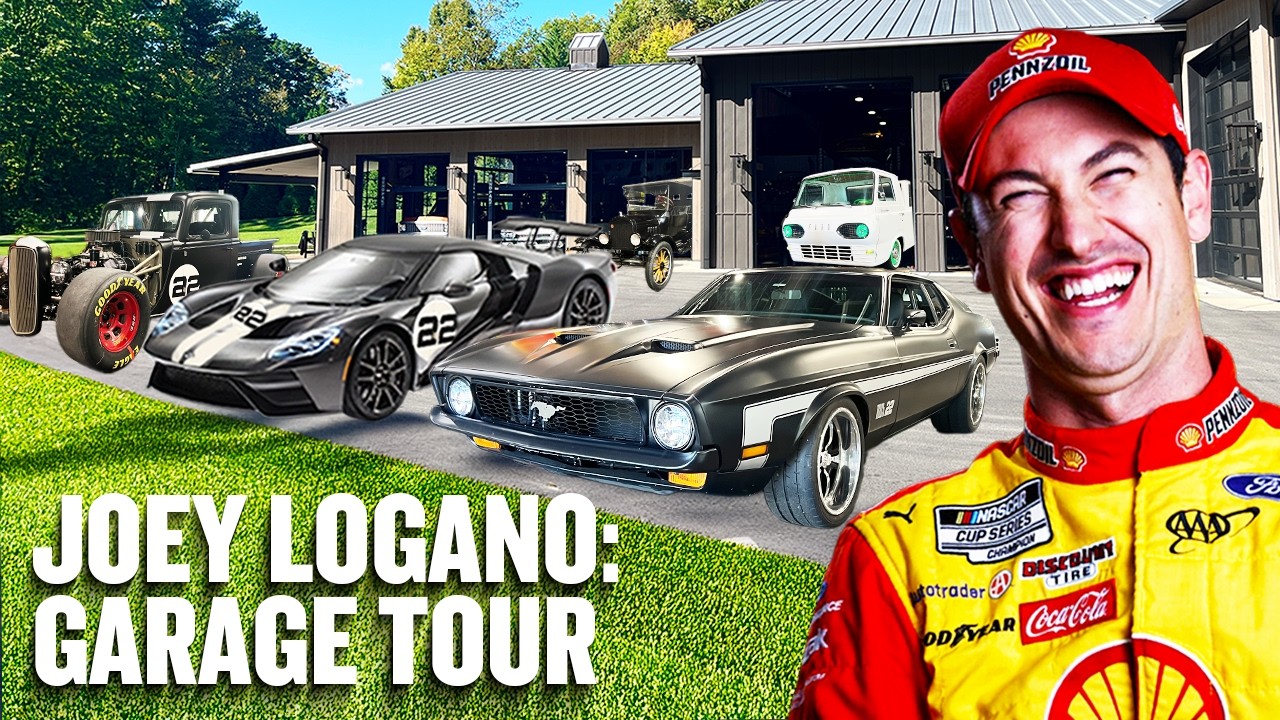 This NASCAR Champ's Car Collection is INSANE!