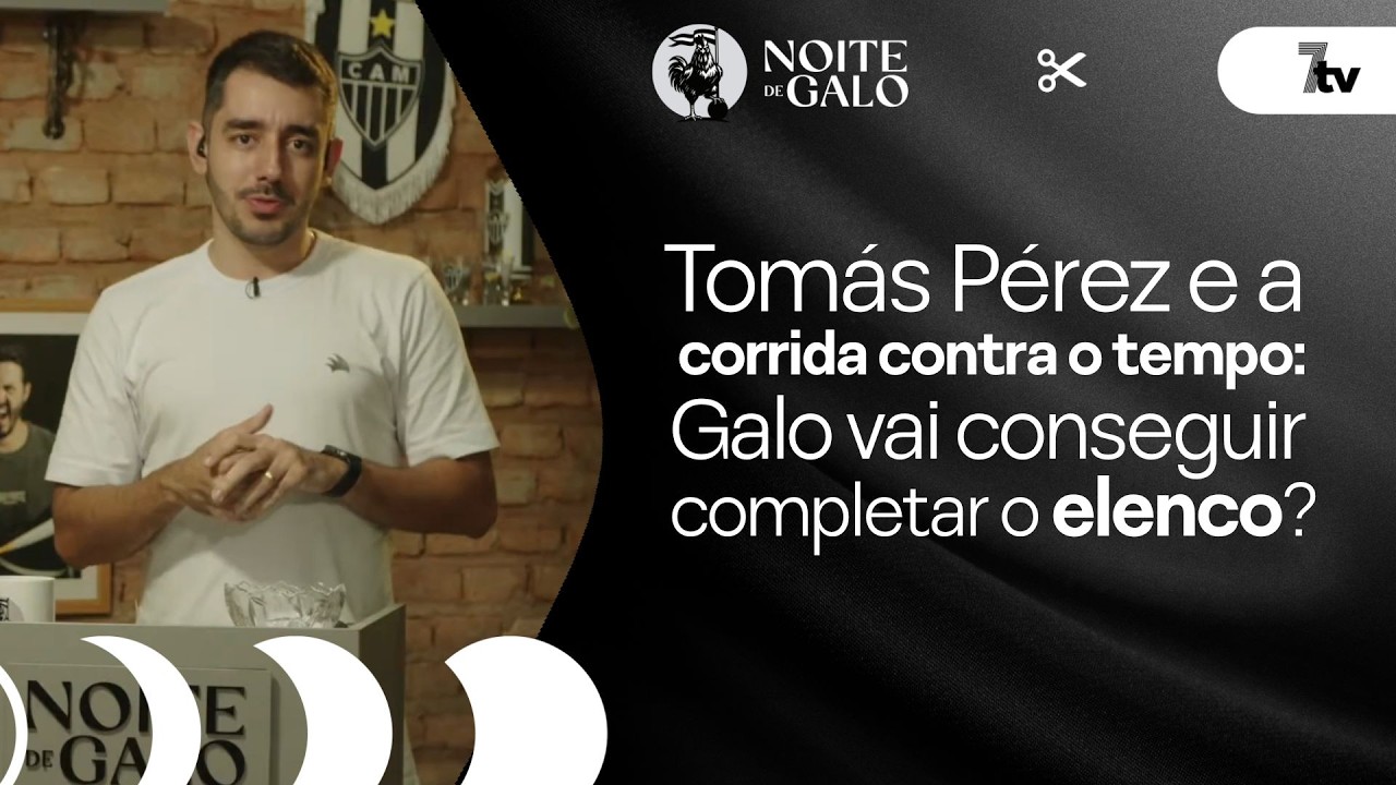 TOMÁS PÉREZ FINALMENTE CHEGA, MAS SERÁ SUFICIENTE PARA O GALO? 🐔 #futebol #7tv #galo