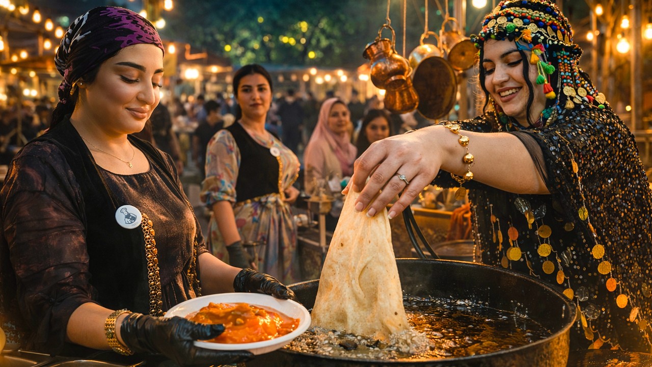 KURDISTAN’S CRAZIEST Street Food Festival! Slemani Tour
