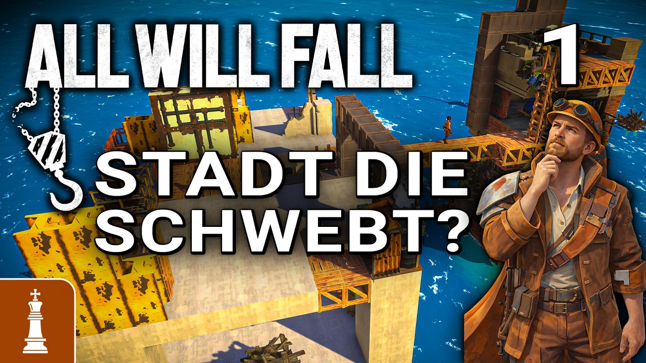 BAU einer SCHWEBENDEN Stadt? ♚ Let's Play ALL WILL FALL #1 | deutsch 3D-Physik