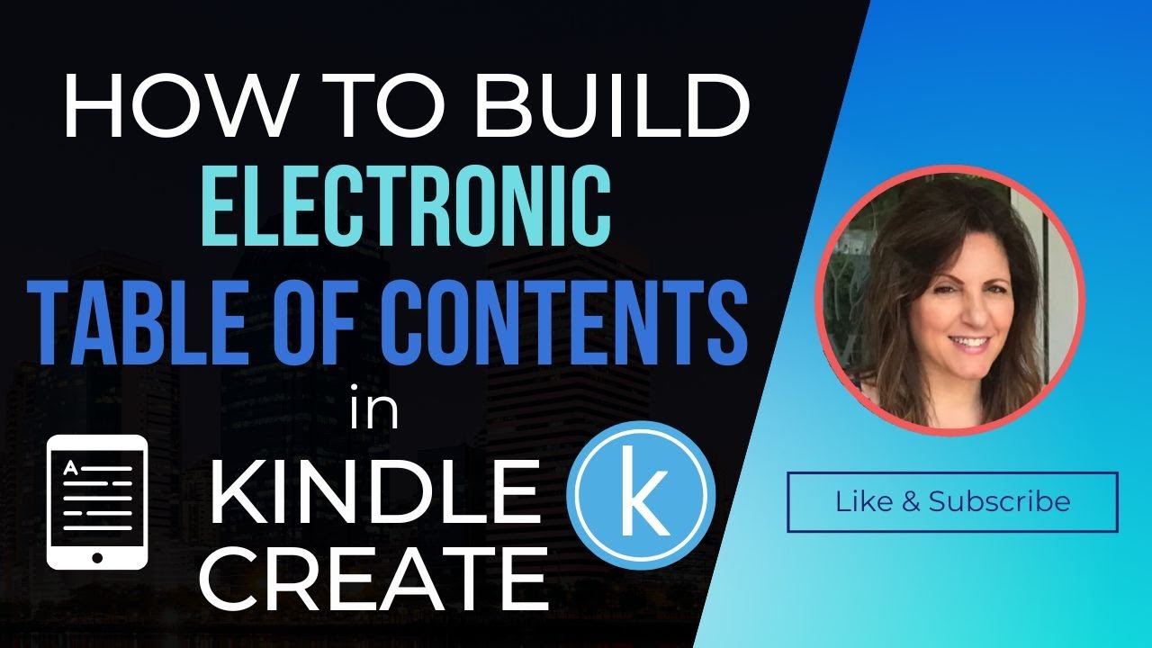 📑 How to Create a Table of Contents in Kindle Create #kindle #kindledirectpublishing #kdp