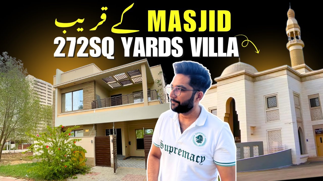 272 Sq. Yards Villa in Precinct 1 | Masjid Ke Paas, Simple aur Peaceful Ghar!🕌