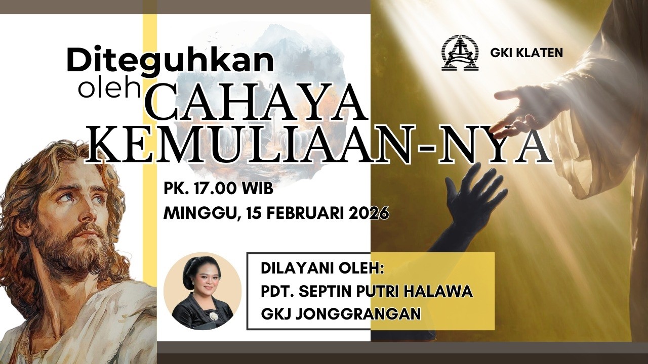 Ibadah Minggu, 15 Februari 2026 - 