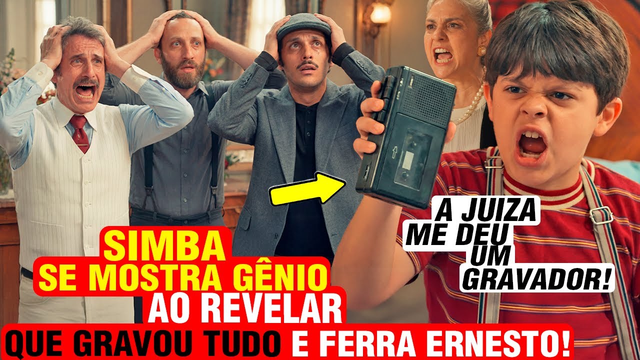 ÊTA MUNDO MELHOR - SIMBÁ SE MOSTRA GÊNIO AO REVELAR QUE GRAVOU TUDO E DESMASCARA ERNESTO SEM DÓ!