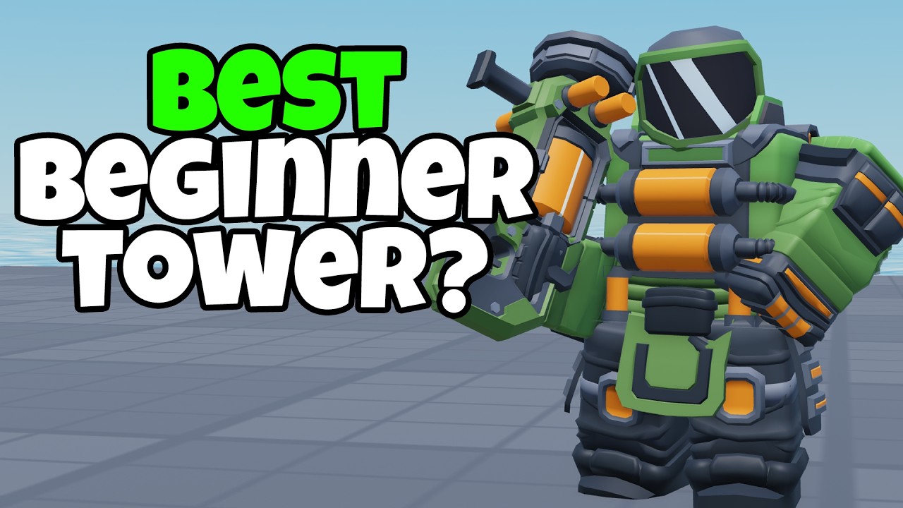 THIS NEW TOWER IS ACTUALLY GOOD - BEST BEGINNER TOWER? | TDS
