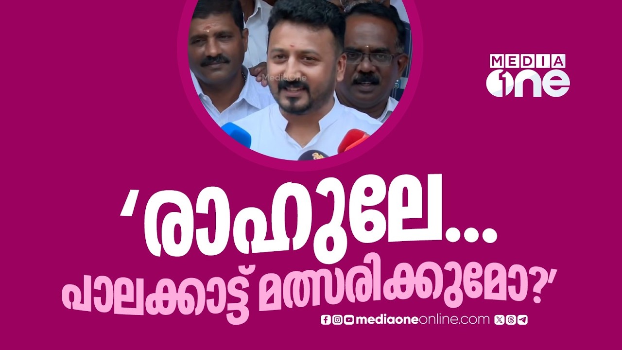 രാഹുലേ... പാലക്കാട്ട് മത്സരിക്കുമോ? പാർട്ടി പറഞ്ഞാൽ മത്സരിക്കുമെന്ന്  മറുപടി | Rahul Mamkootathil