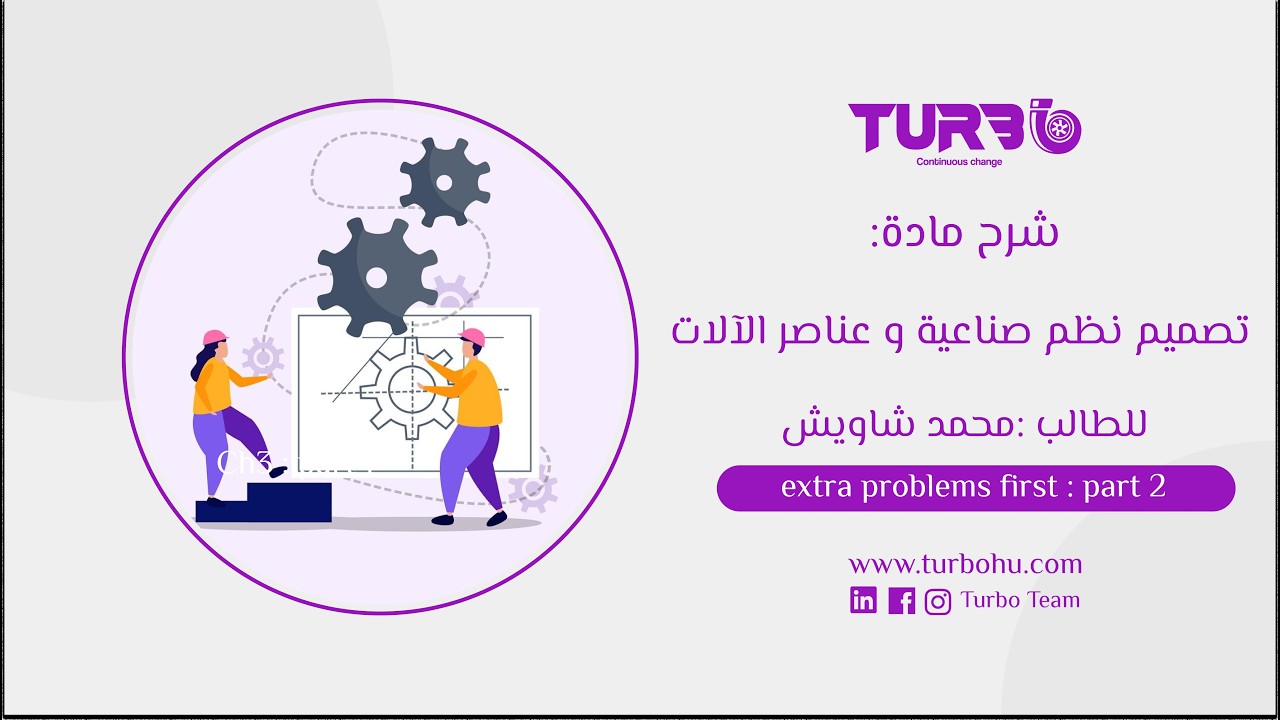 تصميم نظم صناعية - محمد شاويش - Extra examples first part 2