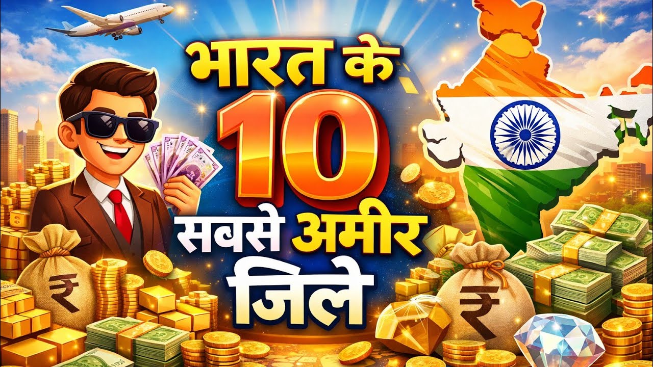 Top 10 Richest Districts In India|भारत के 10 सबसे अमीर जिले|