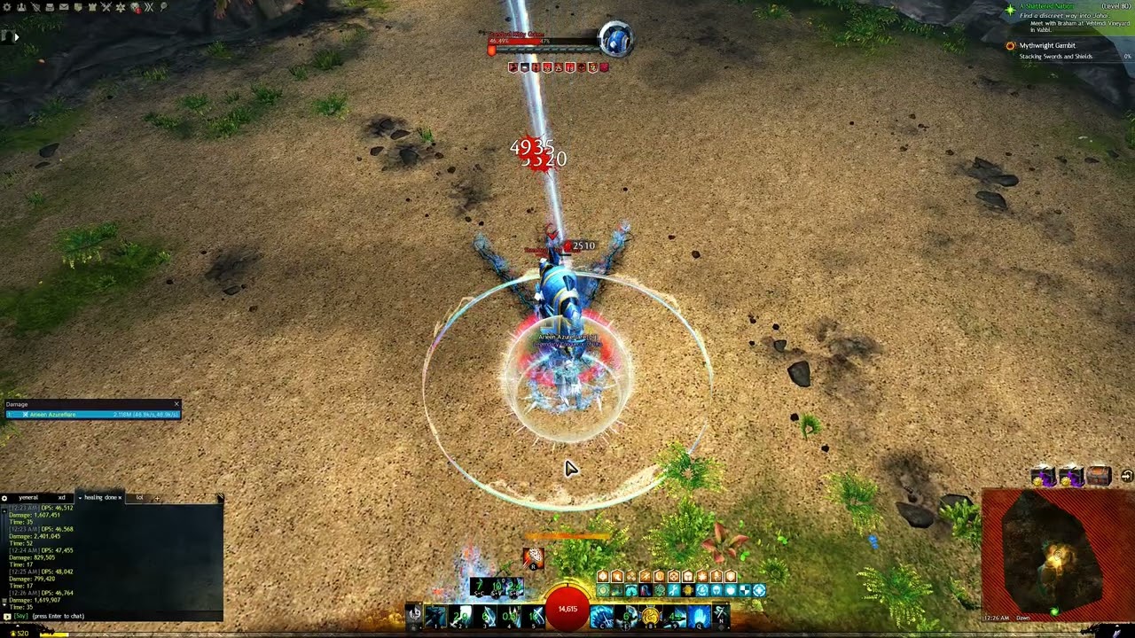 [GW2] P/P&T Fractal Relic Condi Willbender Benchmark - 47.026