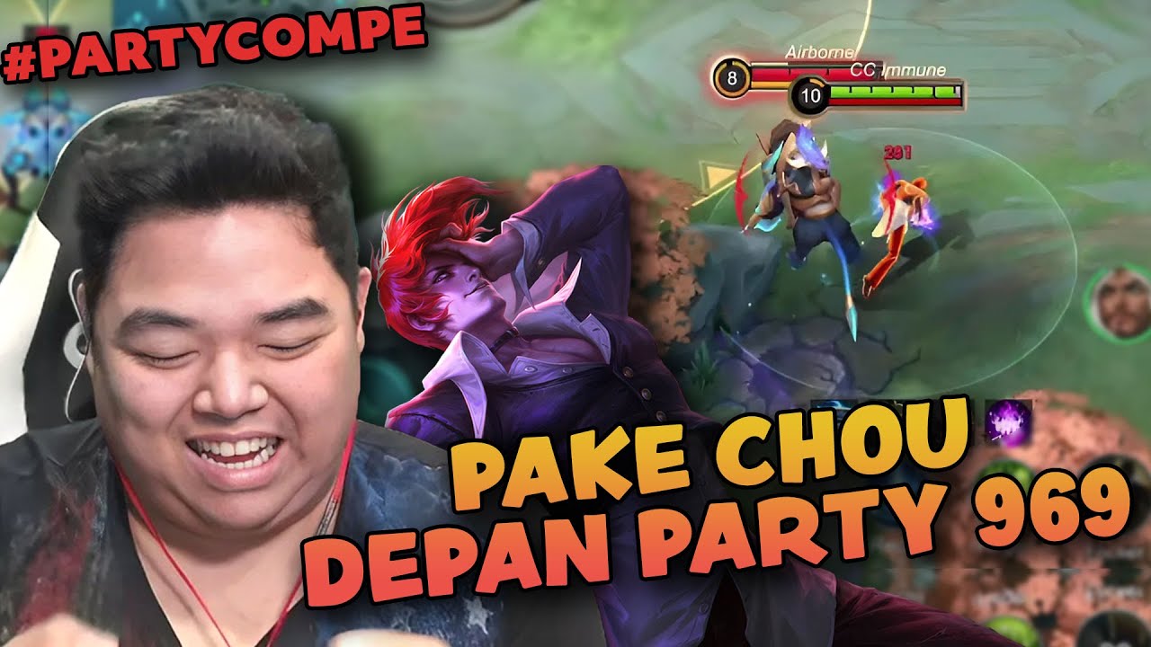 END CUMA 10 MENIT !! KEKUATAN PARTY ANOMALY + CHOU R7 !!! PART 2 !!