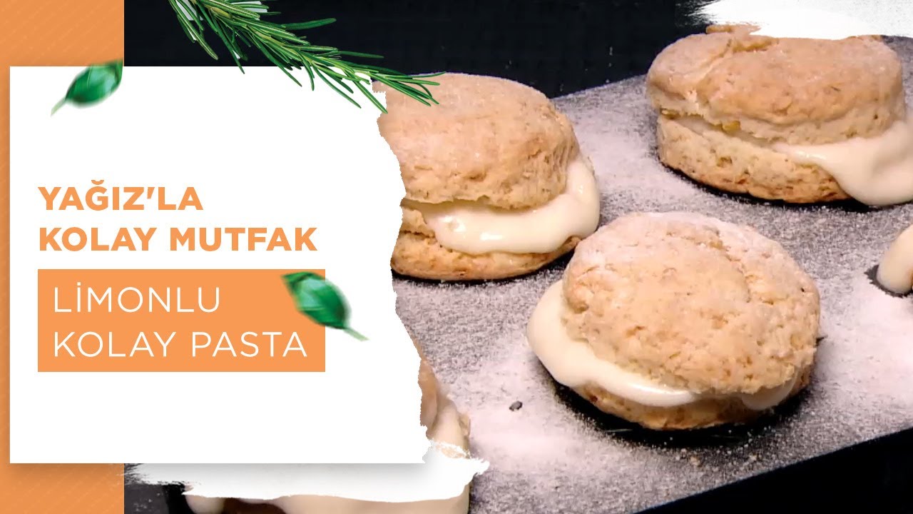 Limonlu Kolay Pasta | Yağız İzgül | Yağız'la Kolay Mutfak