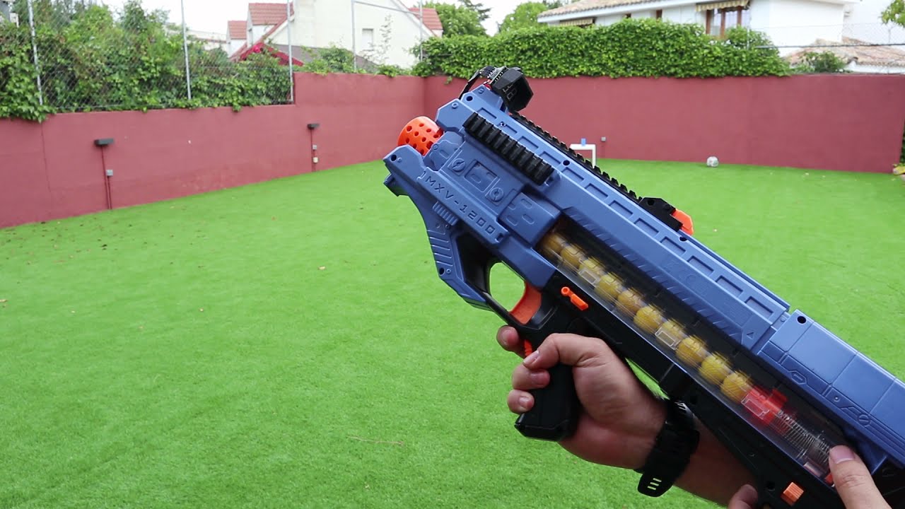 Nerf Rival Zeus Mod - Firing test