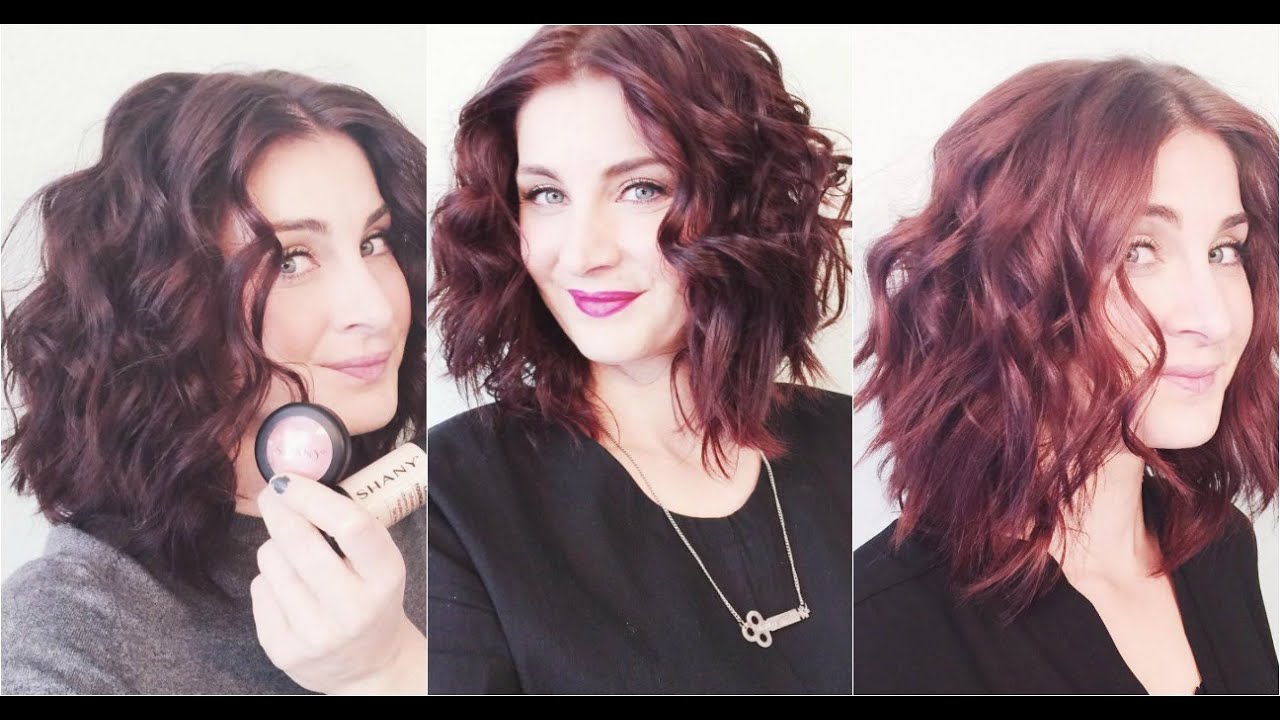 Boho Curls on Short Hair