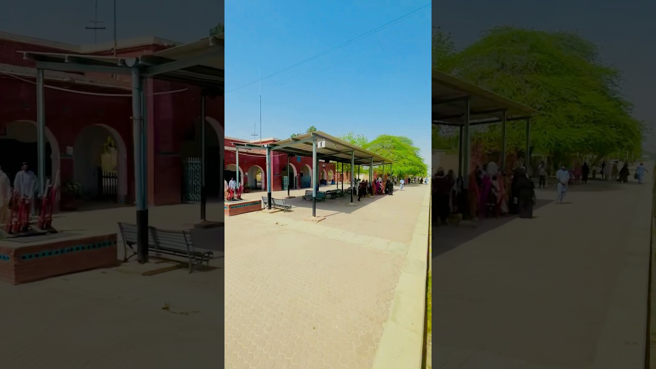 Arrival at vehari railway station #railwaycontent #railway #railtrack #train #railvlogger